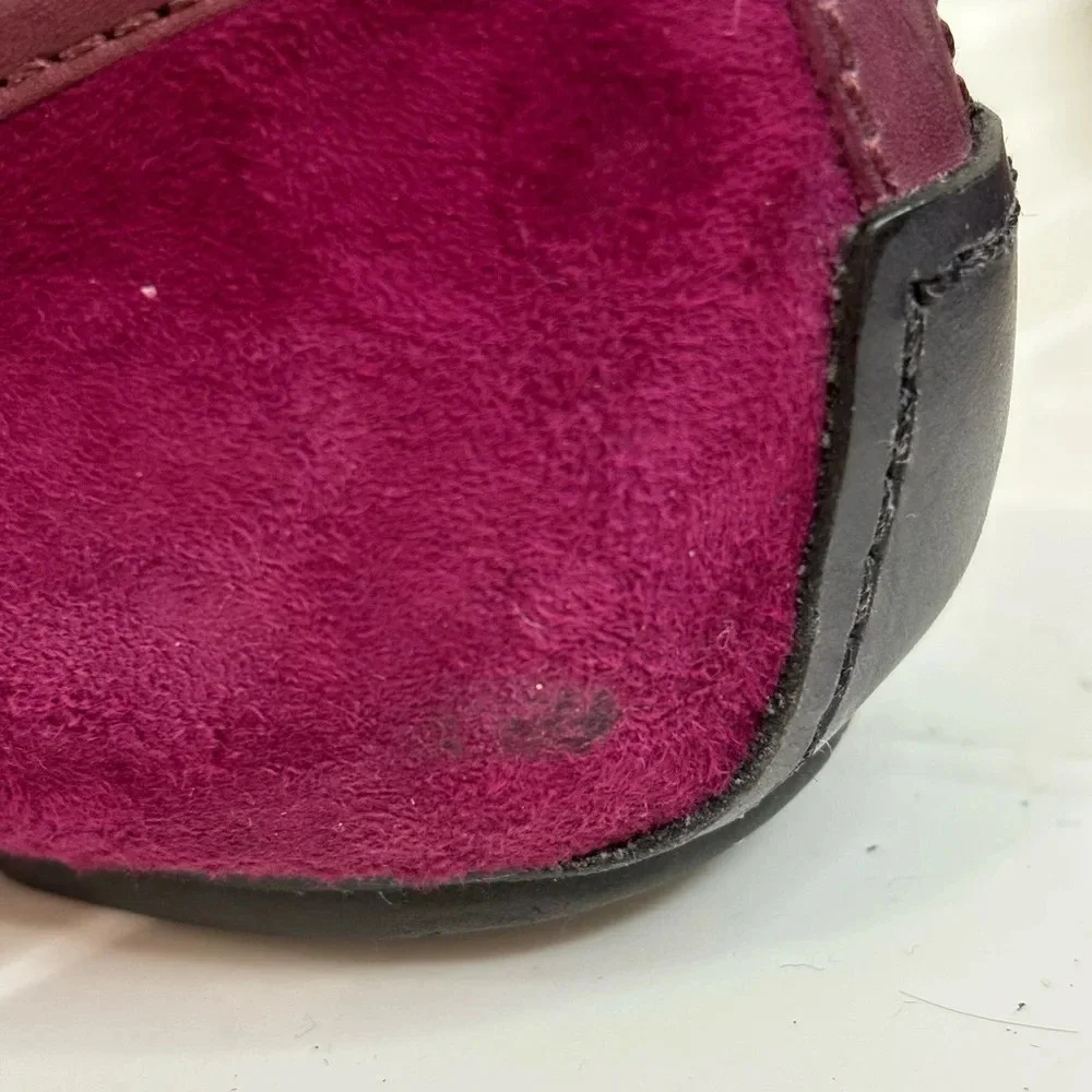Tory Burch Aaden Flats in Red Wine